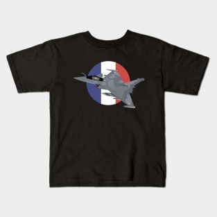 Rafale French Jet Fighter Kids T-Shirt